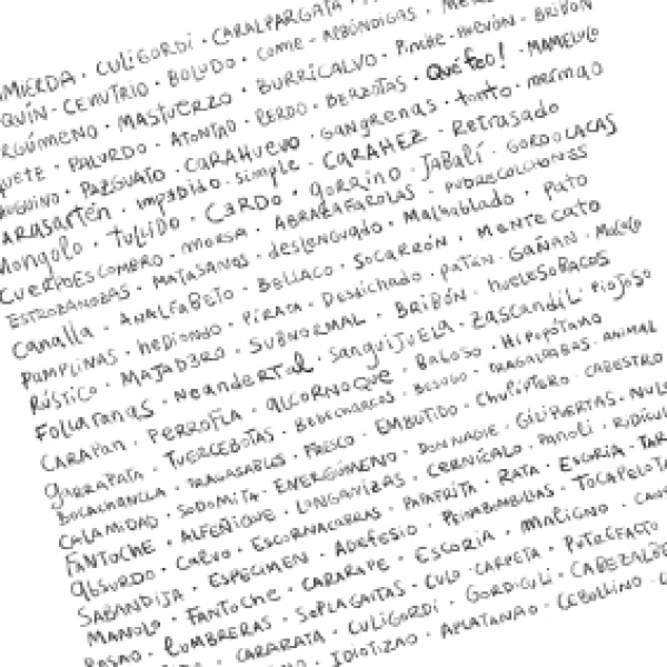 Camiseta de los insultos